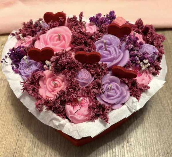 Valentýnská kytička růžovo fialková 🌺🩷 - Image 2